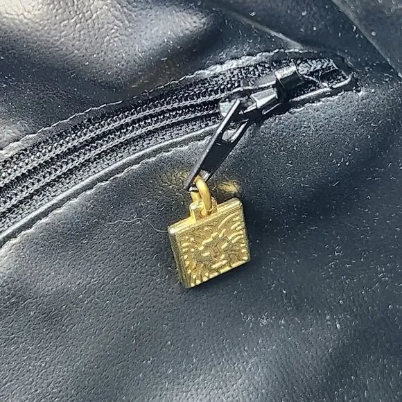 🔹️Anne Klein Gray Leather Clutch Purse - Picture 11 of 12